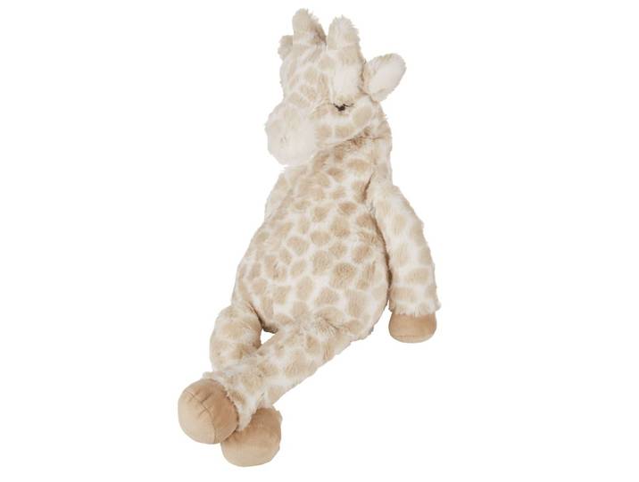 Plüsch-Giraffe, cremefarben und braun