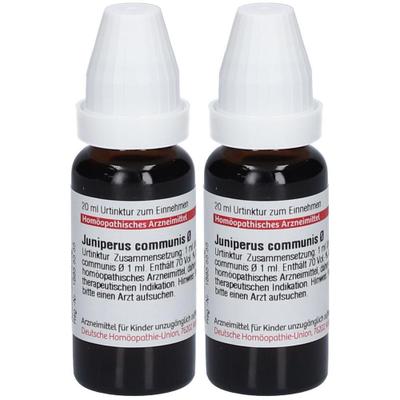Juniperus Communis Urtinktur 2x 2x20 ml Dilution