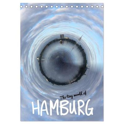 The tiny world of HAMBURG (Tischkalender 2026 DIN A5 hoch), CALVENDO Monatskalender