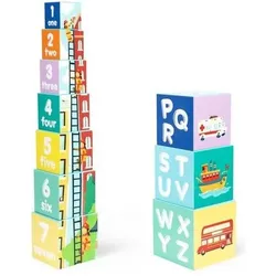 Boppi Pädagogische Pyramide Fahrzeuge