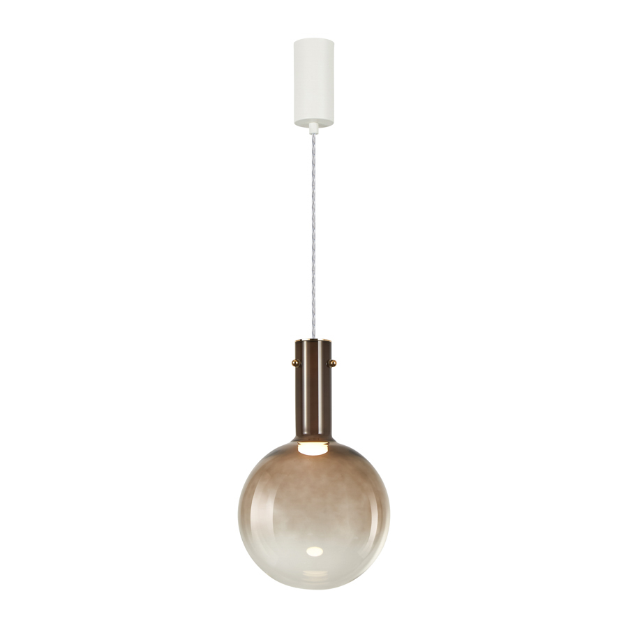 LOOM Design LED-Pendelleuchte RAINDROP 25cm Braun 842-003 5712802225936