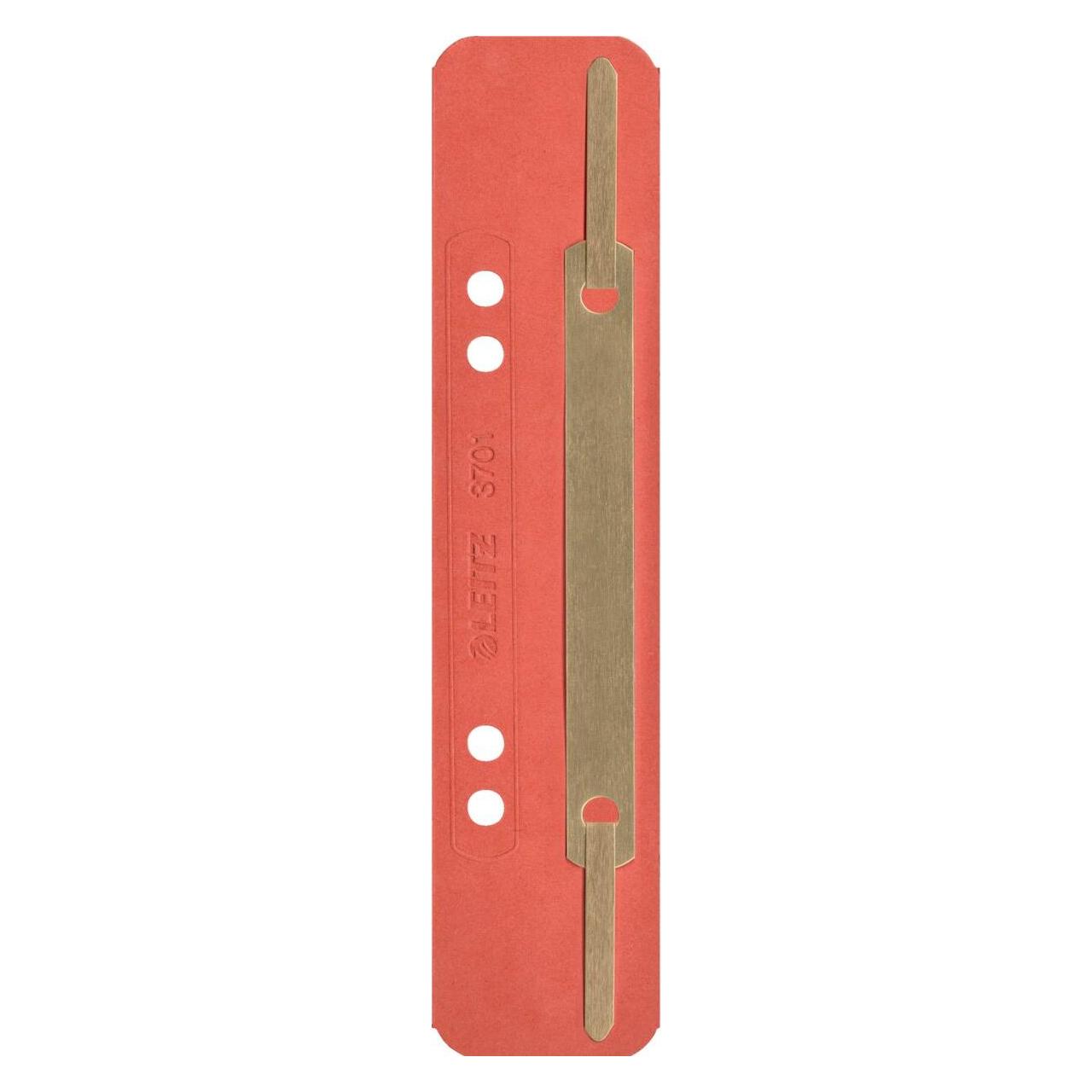 Leitz Heftstreifen Karton kurz rot (3701-00-25)