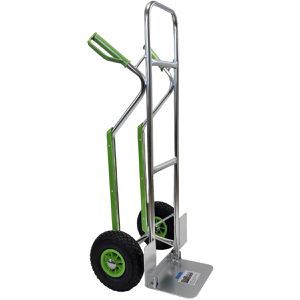 Trutzholm Sackkarre Alu-Kufenkarre, 4278, klappbar, Luftbereifung, Tragkraft 200kg