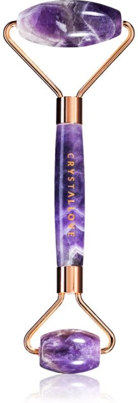 Crystallove Amethyst Roller rouleau de massage visage 1 pcs