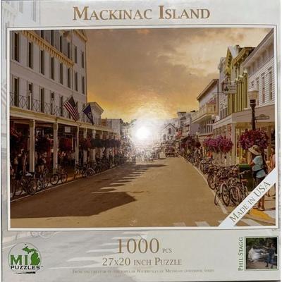 Mackinac Island - Downtown - 1000 Piece Jigsaw Puzzle