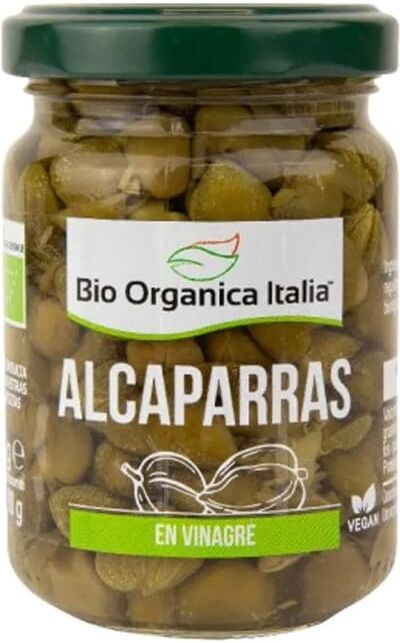 Bio Orgánica Italia Alcaparras Em Vinagre Bio Orgânica 140g