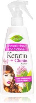 Bione Cosmetics Keratin + Chinin condicionador sem enxaguar 260 ml. Keratin + Chinin