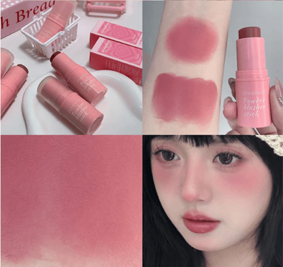 Inspire Essentials SHAQINUO Energizing Blush Stick Natural Matte Cream Glow 3