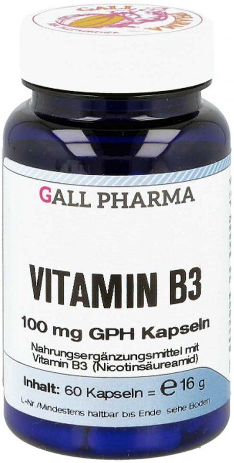 Vitamin B3 100 mg Gph Kapseln