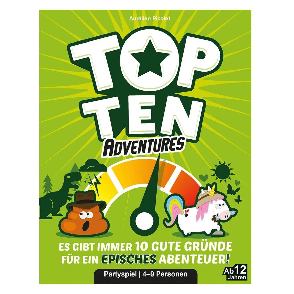 Cocktail games Top Ten Adventures (Deutsch, 4 - 9 Spieler) (413951)