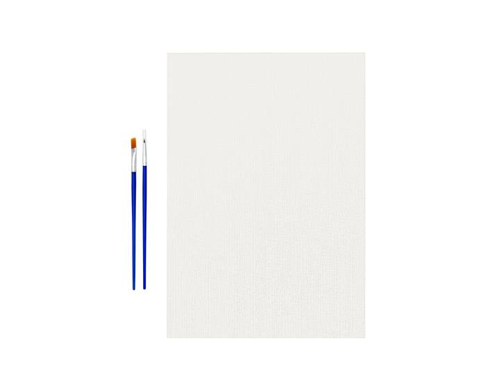 Aquarellpapier A4 40 Blatt mit 2 Pinsel
