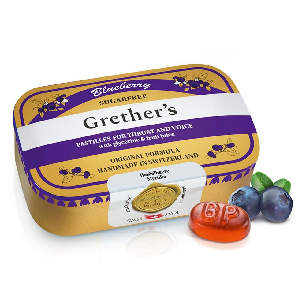 Hager Pharma GmbH Grethers Blueberry Zuckerfrei Pastillen 11863201