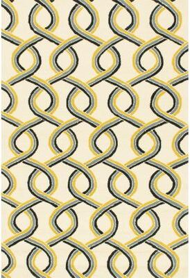 Alexander Home Capri Geometric Hand-hooked Indoor/ Outdoor Rug
