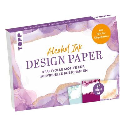 Design Paper DIN A5 Alcohol Ink