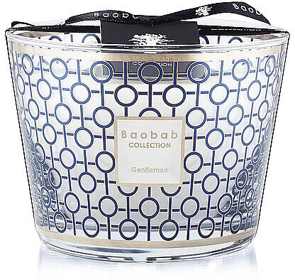 BAOBAB COLLECTION Kerze WOMEN&GENTLEMEN 500g Gentleman dunkelblau EG
