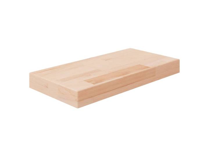 vidaXL Regalboden 40x20x4 cm Unbehandeltes Massivholz Eiche