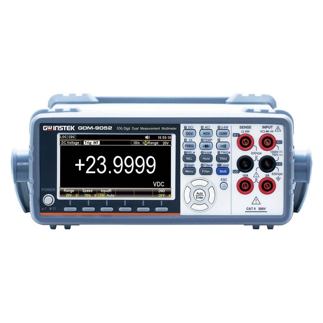 GW Instek GDM-9052 Hochpräzisions-Messgerät digital Anzeige (Counts): 239.999 (Hand-Multimeter) (01DM905200GS)