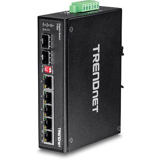 Trendnet 6-port hardened Industrial Gigabit Switch