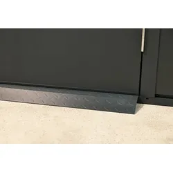 Wolff Finnhaus Bodenrampe Einzeltür für Premium Metall Gartenhäuser