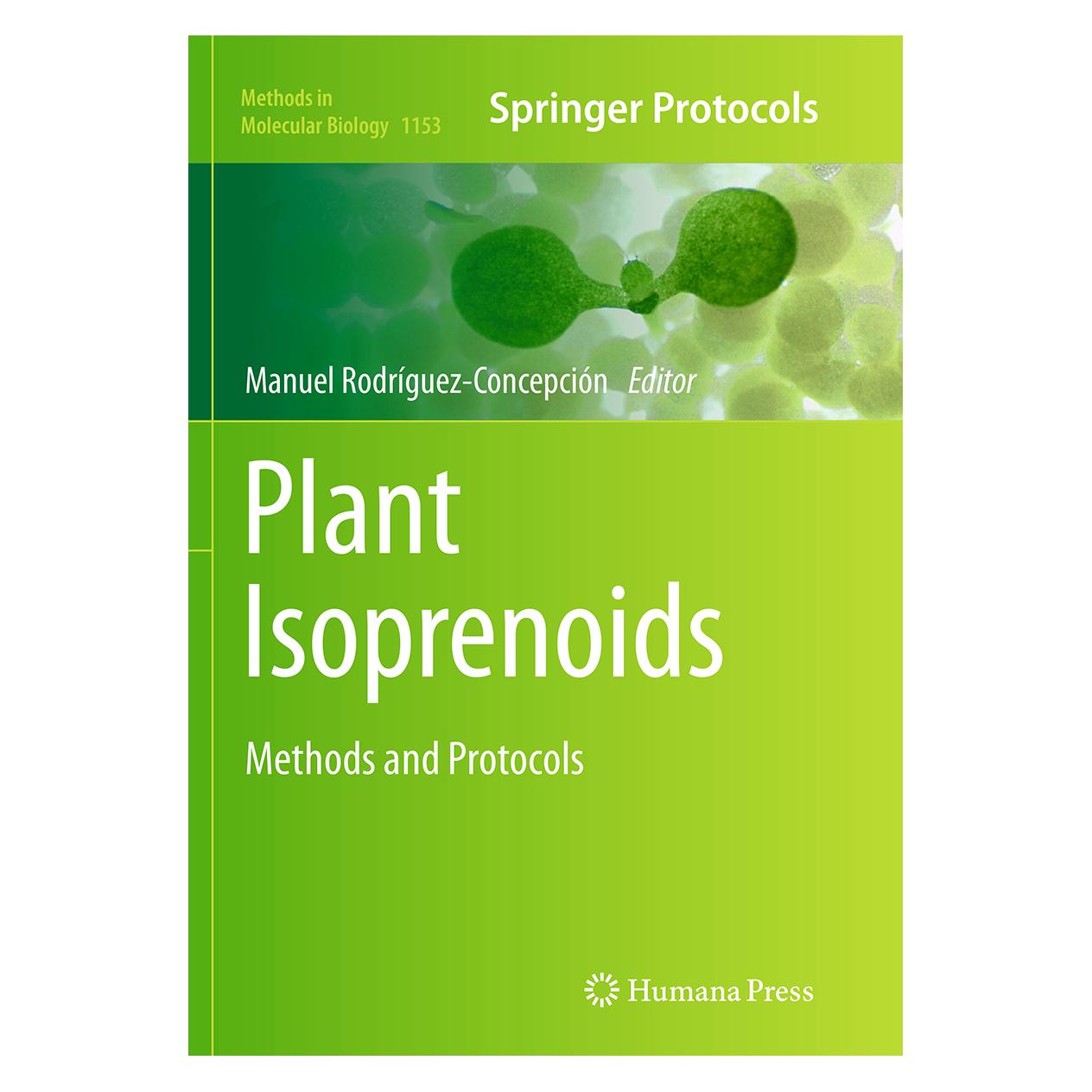 Springer Plant Isoprenoids (Englisch, Softcover, Manuel Rodríguez-Concepción) (55833726)