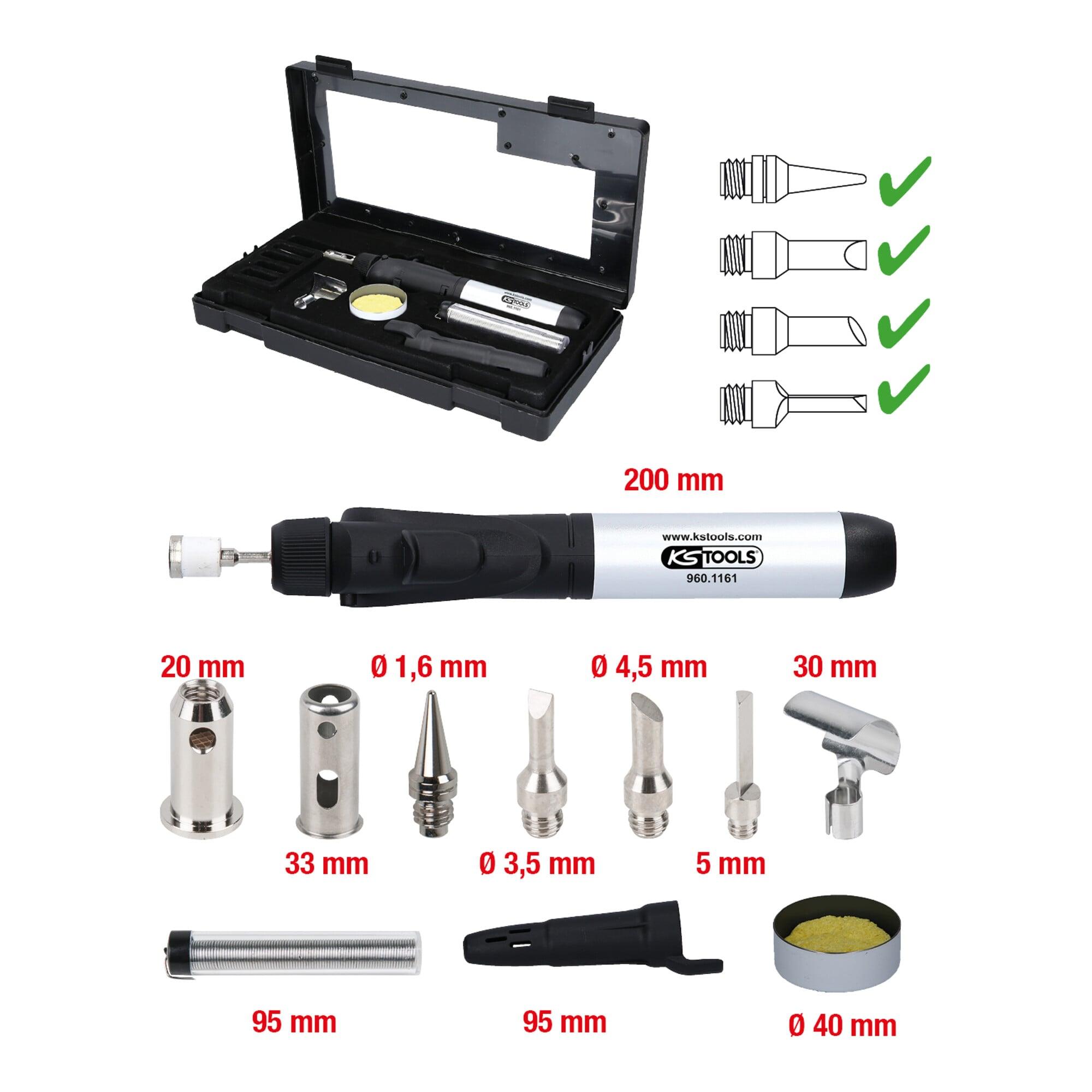 KS Tools Mikro-Löt-Satz, 11-tlg. (960.1160)