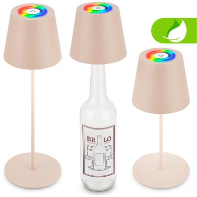 BRILONER LEUCHTEN LED Tischleuchte "CALIDA", beige, Leuchten, LED Tischleuchte
