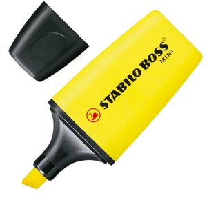 Stabilo Textmarker Boss MINI, Strichbreite 2 - 5mm, gelb