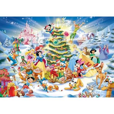 Erwachsenenpuzzle 1000 Teile - Disney Classics - Disney Weihnachten