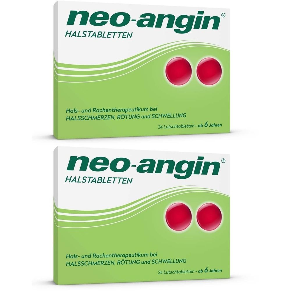 Neo-Angin Halstabletten 2x24 St Lutschtabletten