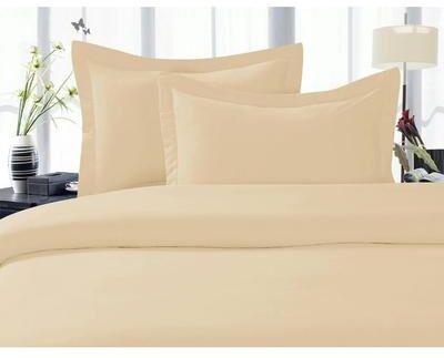 Elegant Comfort Luxurious Wrinkle-free and Fade-resistant Duvet Cover Set