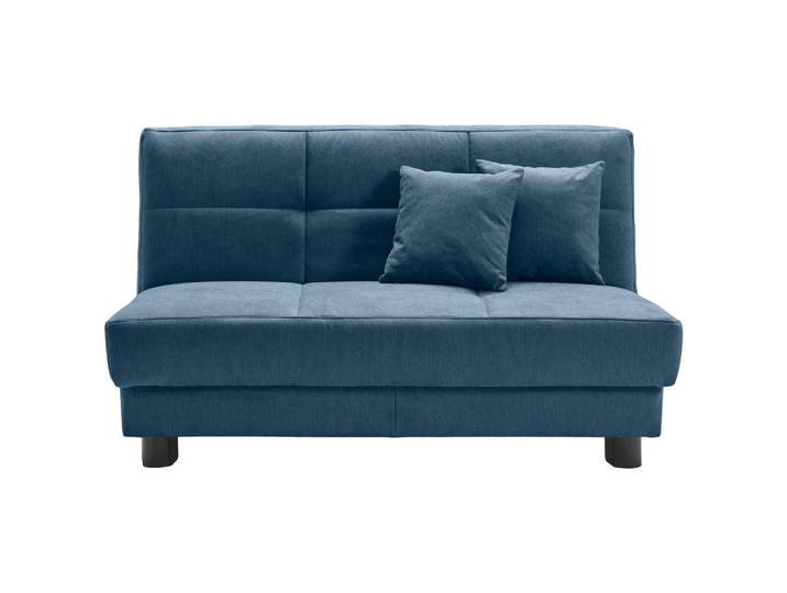 Carryhome Schlafsofa, Blau, Metall, 2-Sitzer, Füllung: Polyester, 145x85x100 cm, Made in Germany, Liegefunktion, Kinderzimmer & Jugendzimmer, Jugendmöbel, Jugendsofas