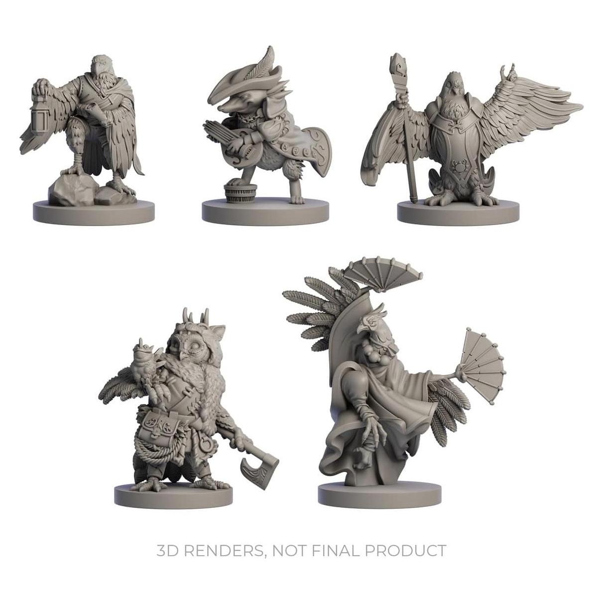 Hit Point Press Humblewood Miniature: Citizens of Alderheart (HPP0M004)
