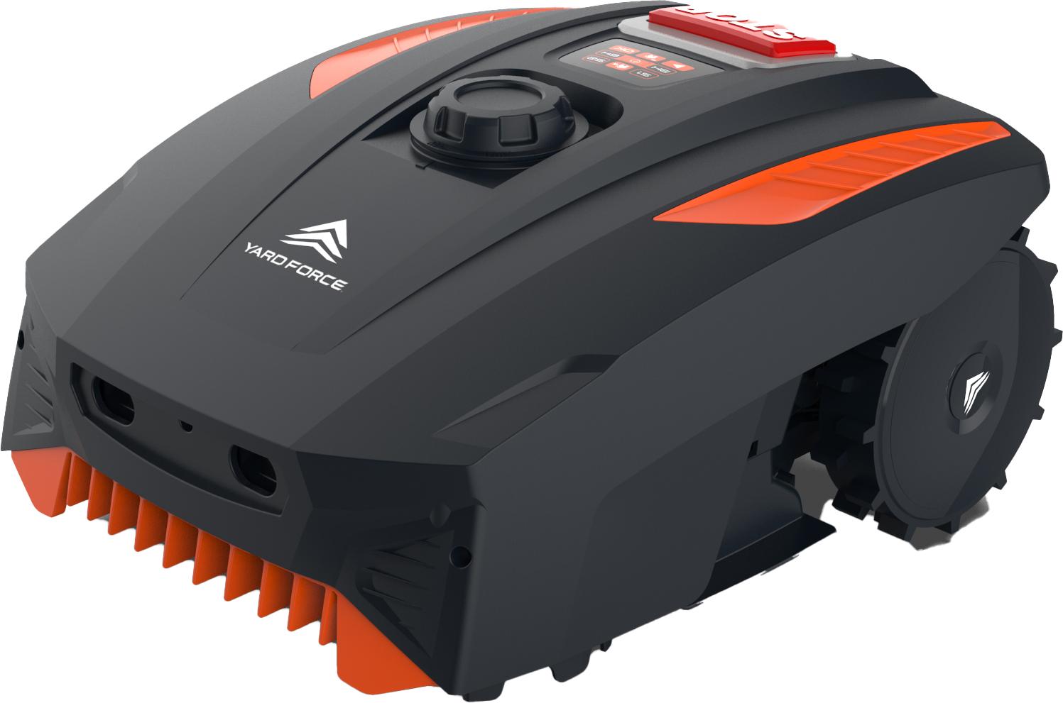 Yardforce Mähroboter MB400 mit praktischer App-Bedienung orange-schwarz One Size