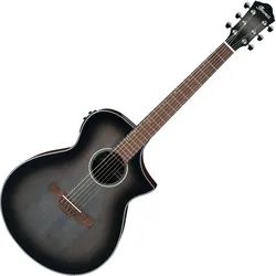 Ibanez AEWC11-TCB Transparent Charcoal Burst