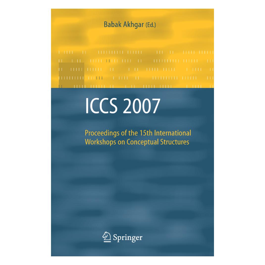 Springer ICCS 2007 (Englisch, Softcover, Babak Akhgar) (55202584)