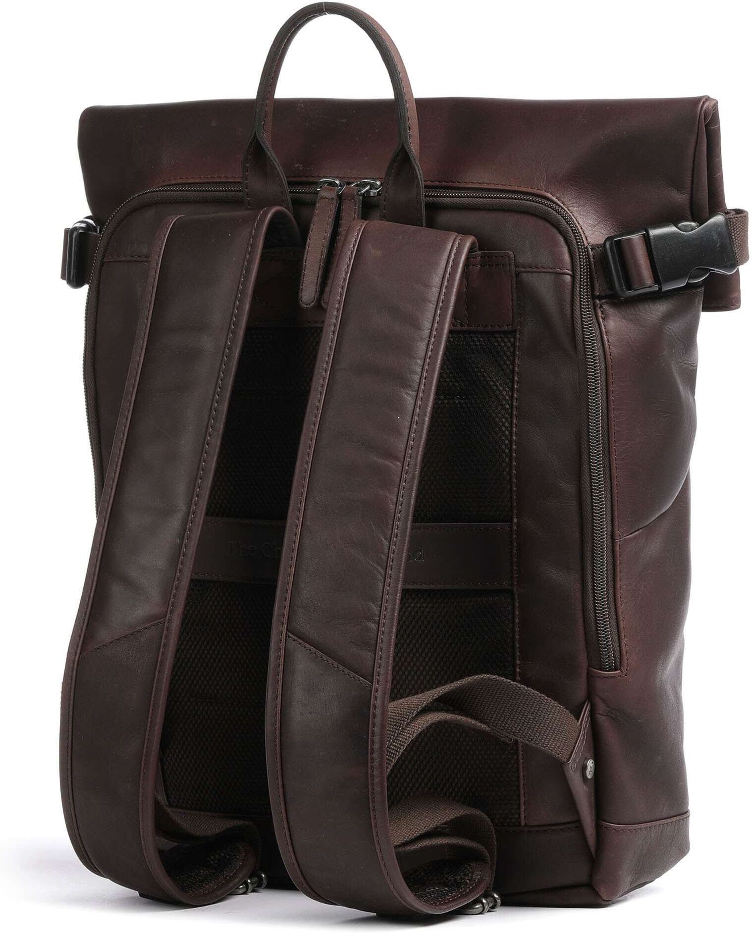 The Chesterfield Brand Wax Pull Up Cow Mazara Rucksack aus Leder, braun