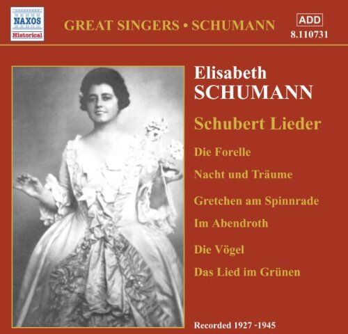 Elisabeth Schumann - Lieder - Preis vom 09.10.2026 07:28:09 h