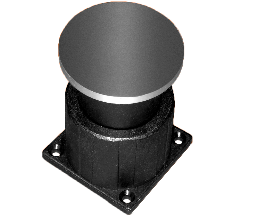 Haftgegenplatte GEZE schwarz 115955