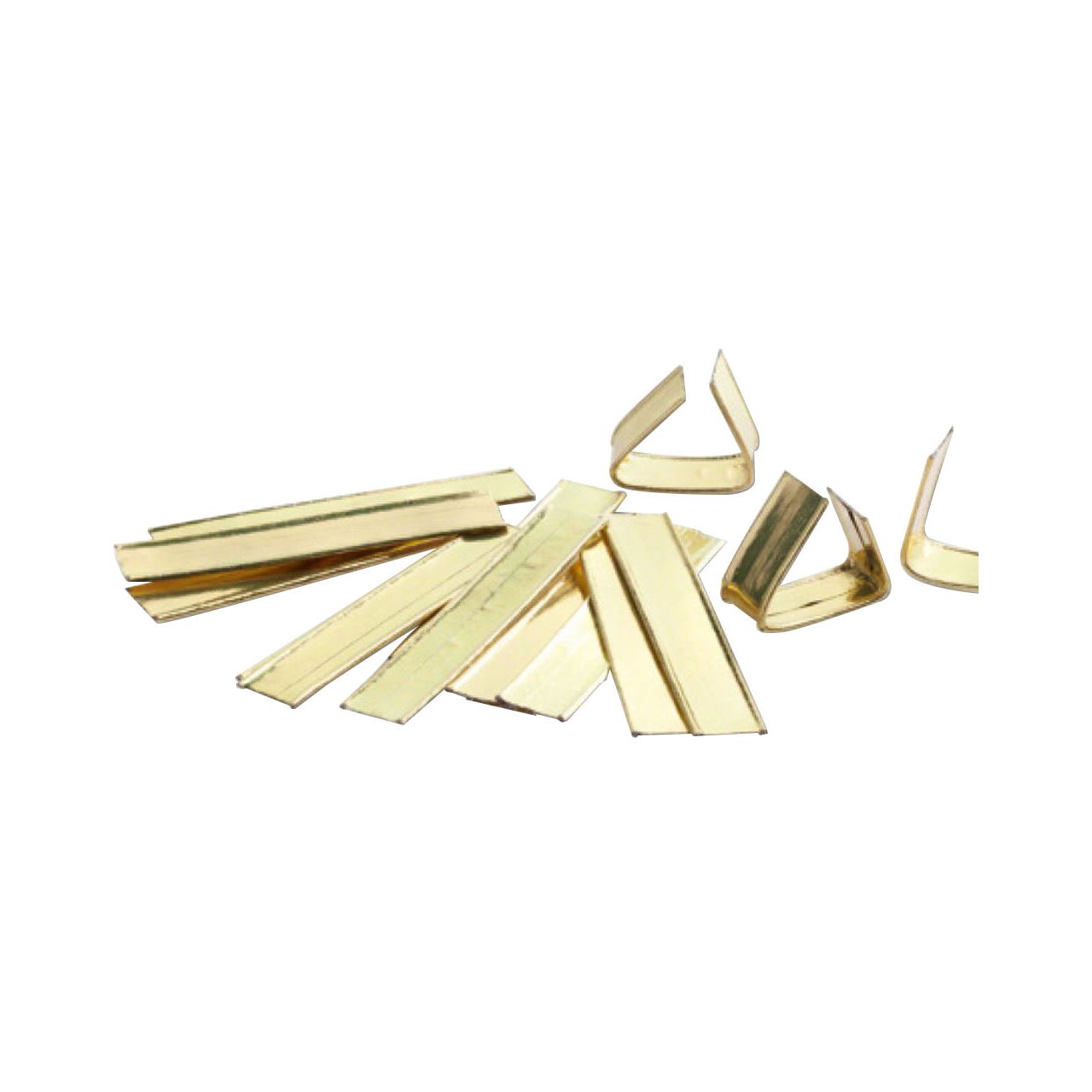 Folia Verschluss-Clips, Länge: ca. 30 mm, gold