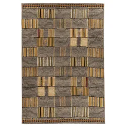 Teppich AURORA grau/multi (BL 120x180 cm) - BL 120x180 cm