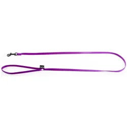 Martin Hondenriem Nylon Paars (XS, Hund, Spazieren), Halsband + Leine