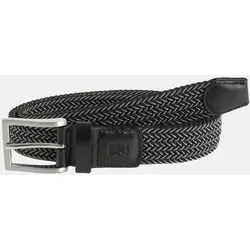 Gürtel mit Stretchband Schwarz 100