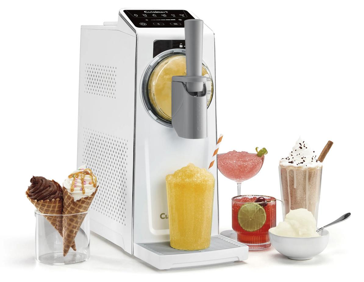 Cuisinart 6-in-1 Frost Fusion, Softeis-Maschine, Weiß, 30 min
