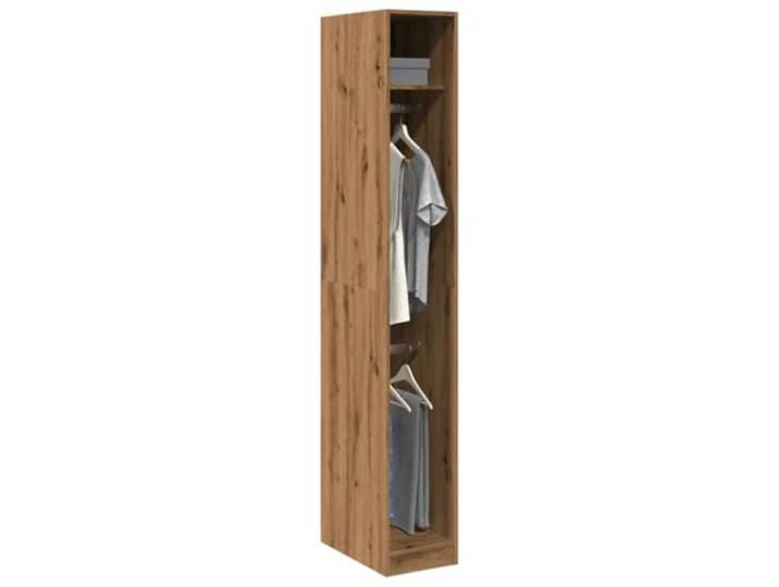 HKLGBVCR Kleiderschrank, Eiche, 30 x 50 x 200 cm, Holz