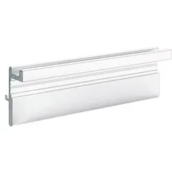 MB-Laufprofil, für Falttürsysteme,L 2400mm, 25kg, WingLine 230, 79013, weiß - weiß
