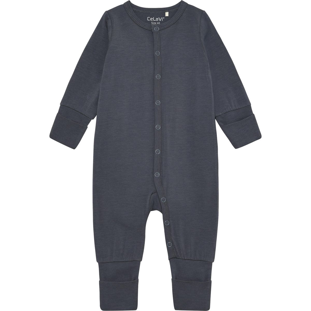 Celavi Jumpsuit LS - Solid turbulence (7742) 90 330659-7742-90