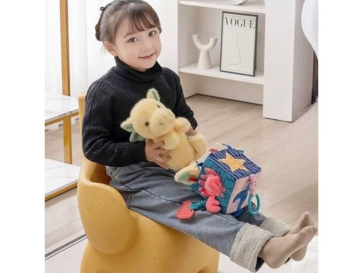 Enfants bas petit salon tabourets éléphant forme dessin animé coloré chambre pouf créatif moderne enfants meubles de maison