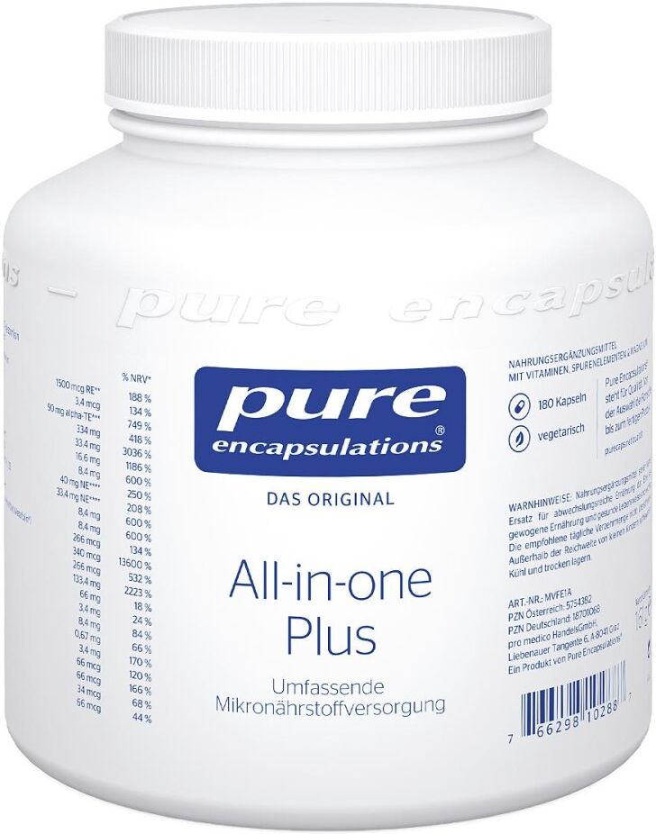 Pure Encapsulations All-in-one Plus Kapseln 180stk