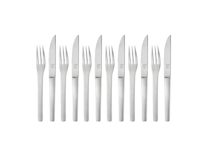 Zwilling Couvert à barbecue Zwilling Melbourne 12 Pièces Acier inoxydable mat