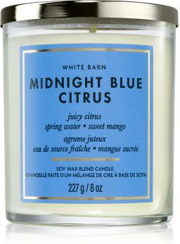 Bath & Body Works Midnight Blue Citrus vela perfumada 227 g. Midnight Blue Citrus